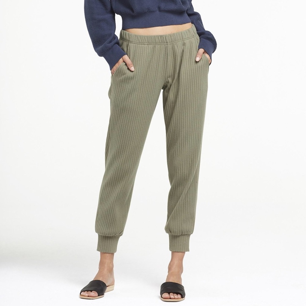 NWT Onia Claudia Ribbed Sweatpants